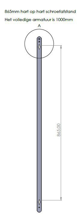 Achteraanzicht Flush large